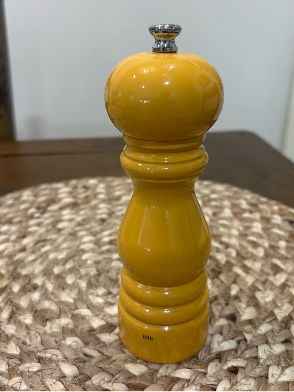 Peugeot Yellow Pepper Mill Grinder